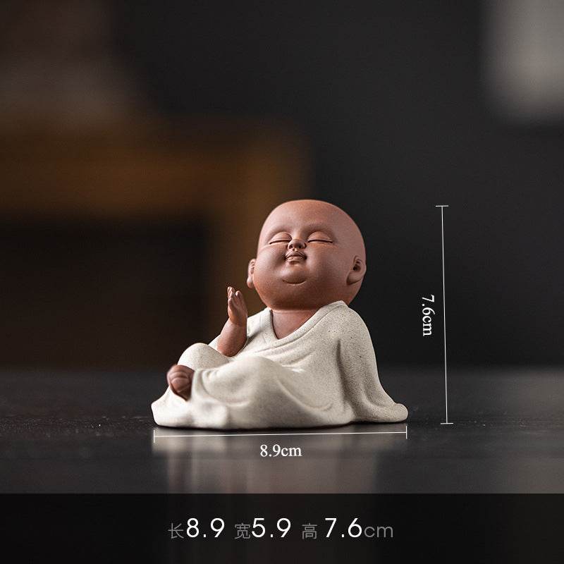Purple Sand Meditation Buddha Statues - Gandhanra-ART