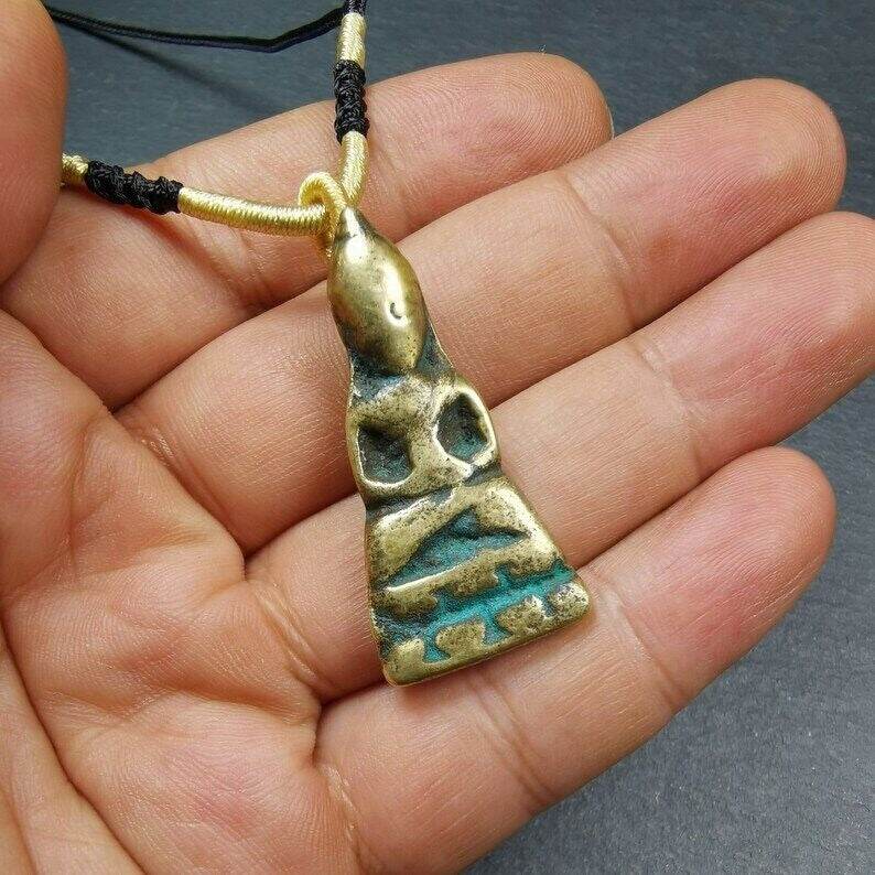 Buddhist Protective Amulet,Amitayus Statue Pendant - Gandhanra-ART