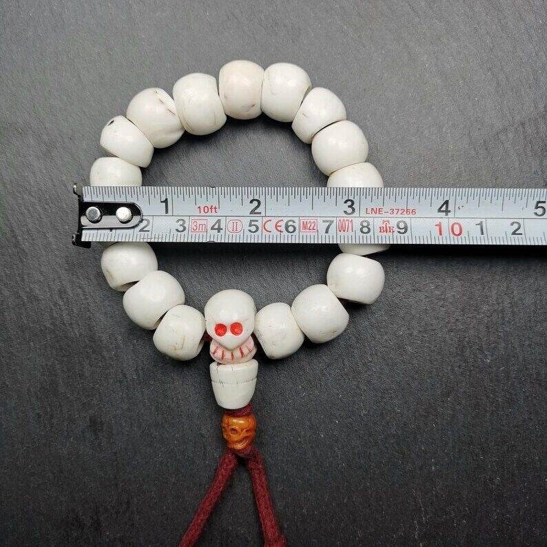 Wrist Mala | 16mm Prayer Beads Bracelet - Gandhanra-ART