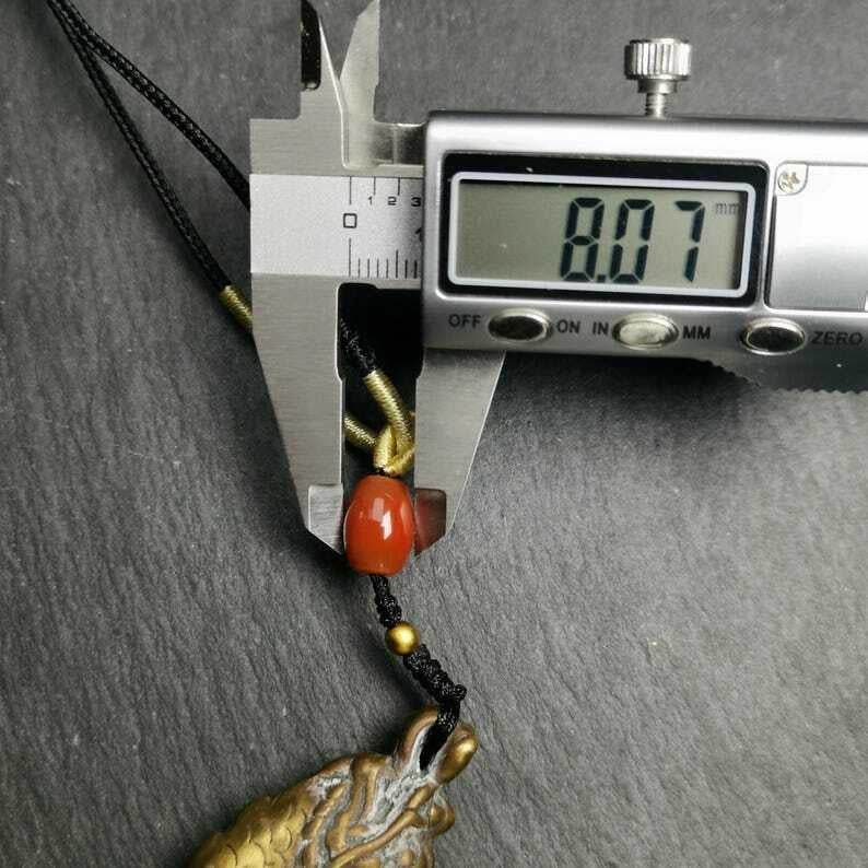 Amulet, Dragon Charm Pendant - Gandhanra-ART
