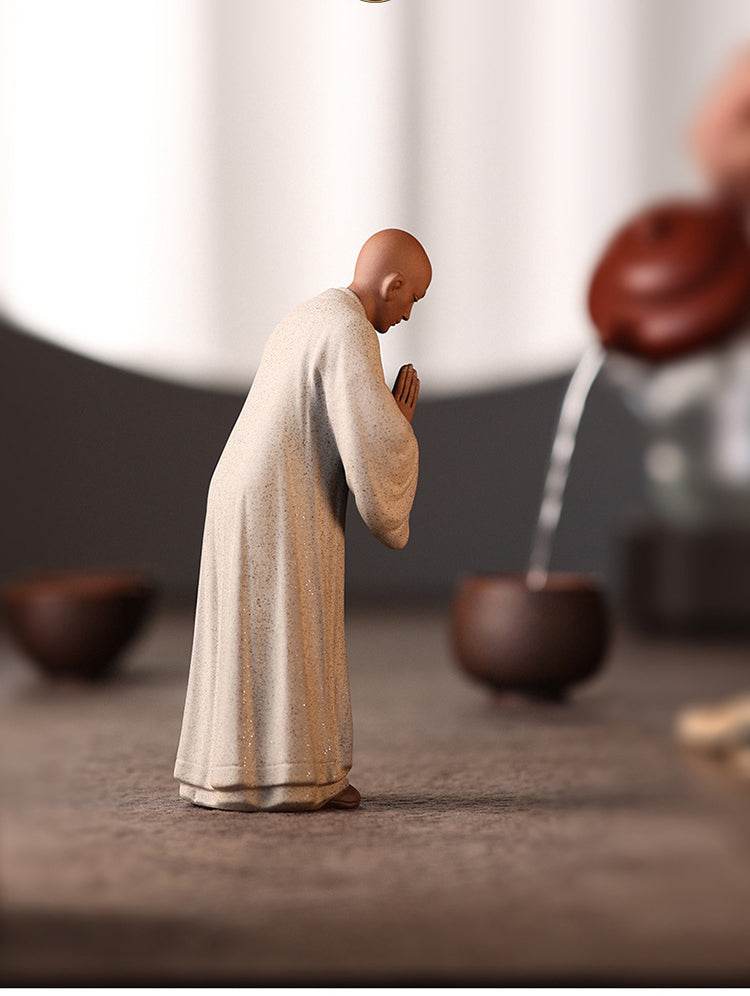 Purple Sand Meditation Buddha Statues - Gandhanra-ART