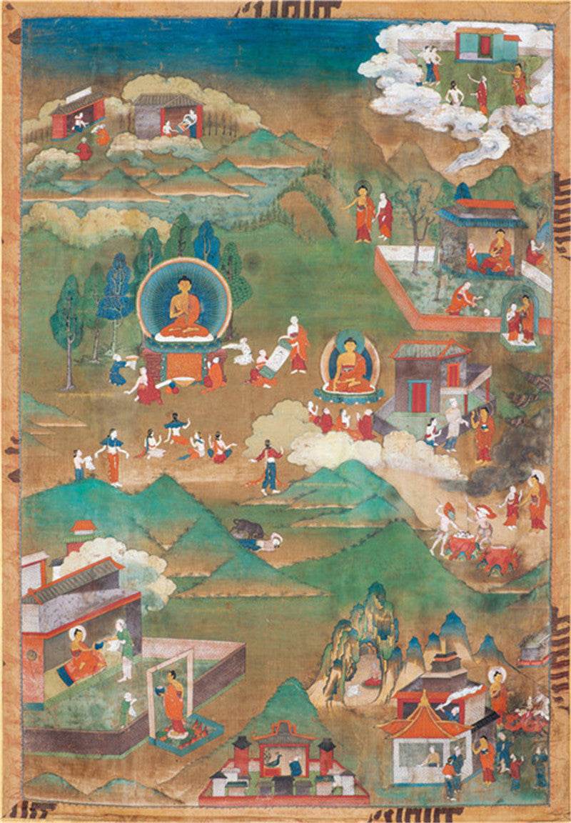 Biography of Shakyamuni Image - Gandhanra-ART