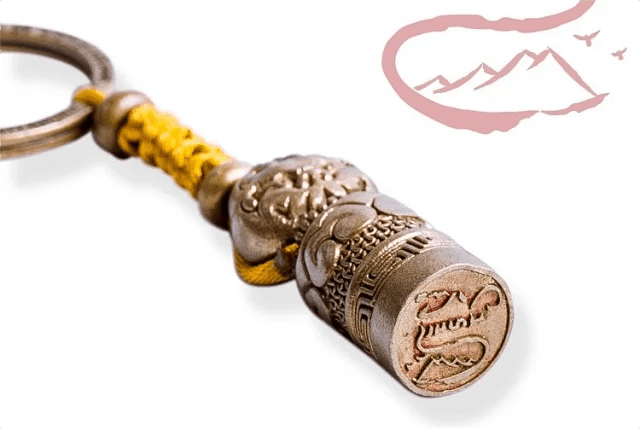 Amulet Keychain,Seal Pendant - Gandhanra-ART