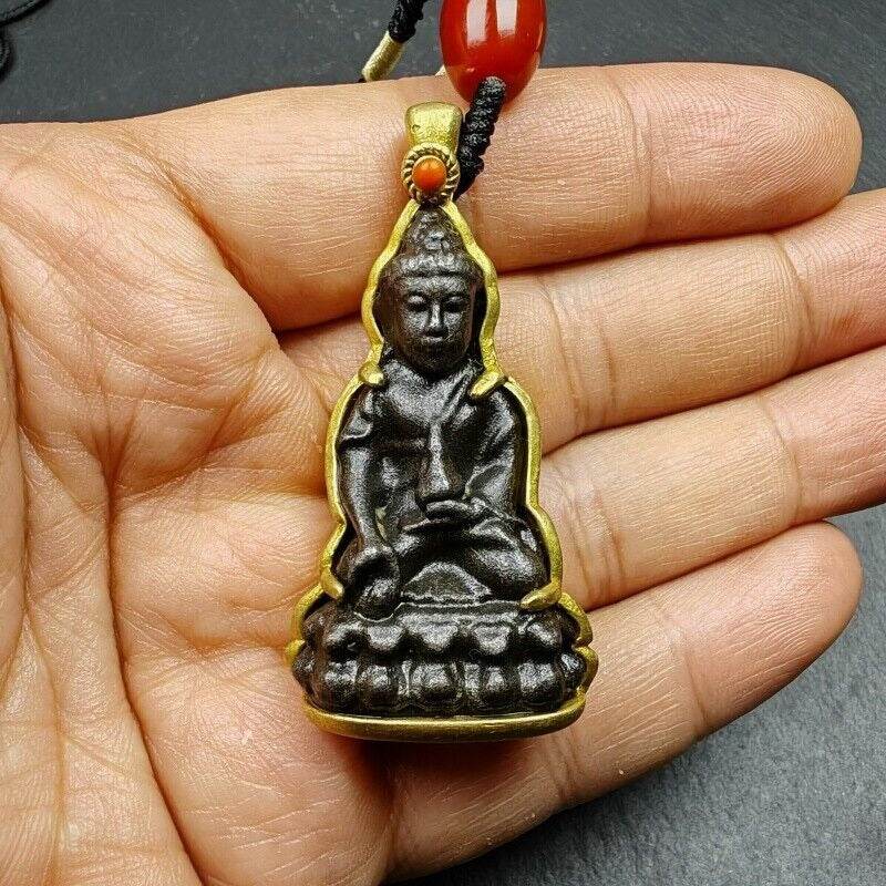 Buddha Statue Amulet, Pendant - Gandhanra-ART