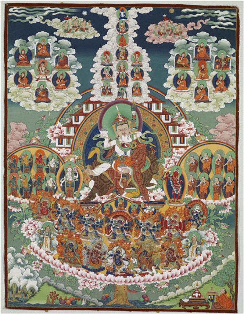 Guru Rinpoche's Refugee Tree Image - Gandhanra-ART