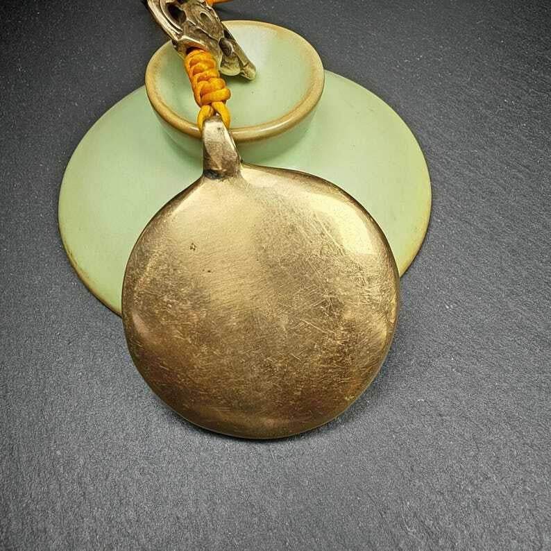 Amulet Sipaho Badge - Melong Mirror Calendar,45mm - Gandhanra-ART