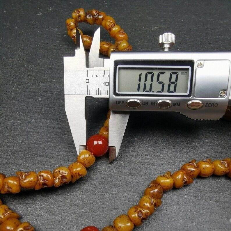 Yak Bone Kapala Mala,Prayer Beads - Gandhanra-ART