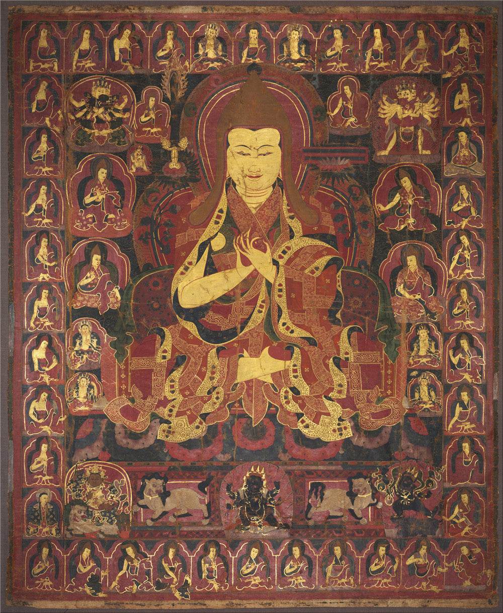 Tsongkhapa - 17th Century - Gandhanra-ART