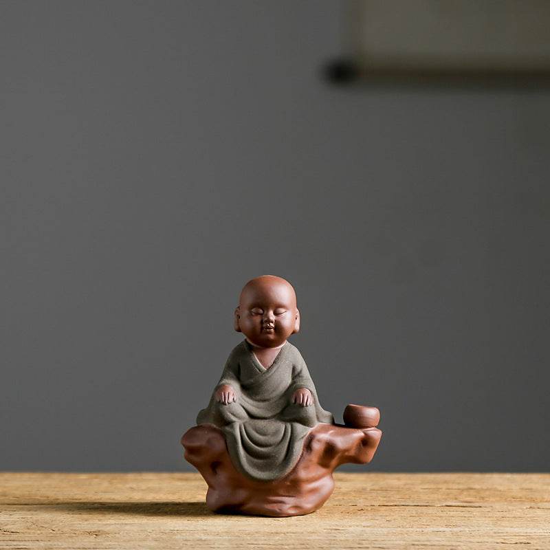 Purple Sand Ceramic Buddha Statues - Gandhanra-ART