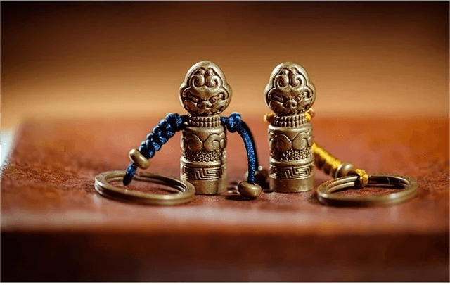 Amulet Keychain,Seal Pendant - Gandhanra-ART