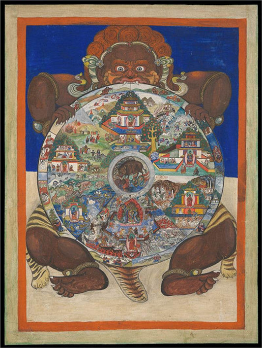Samsara - Six Realm Wheel of Life Image - Gandhanra-ART