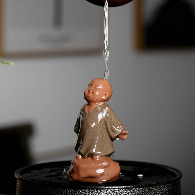 Purple Sand Ceramic Buddha Statues - Gandhanra-ART