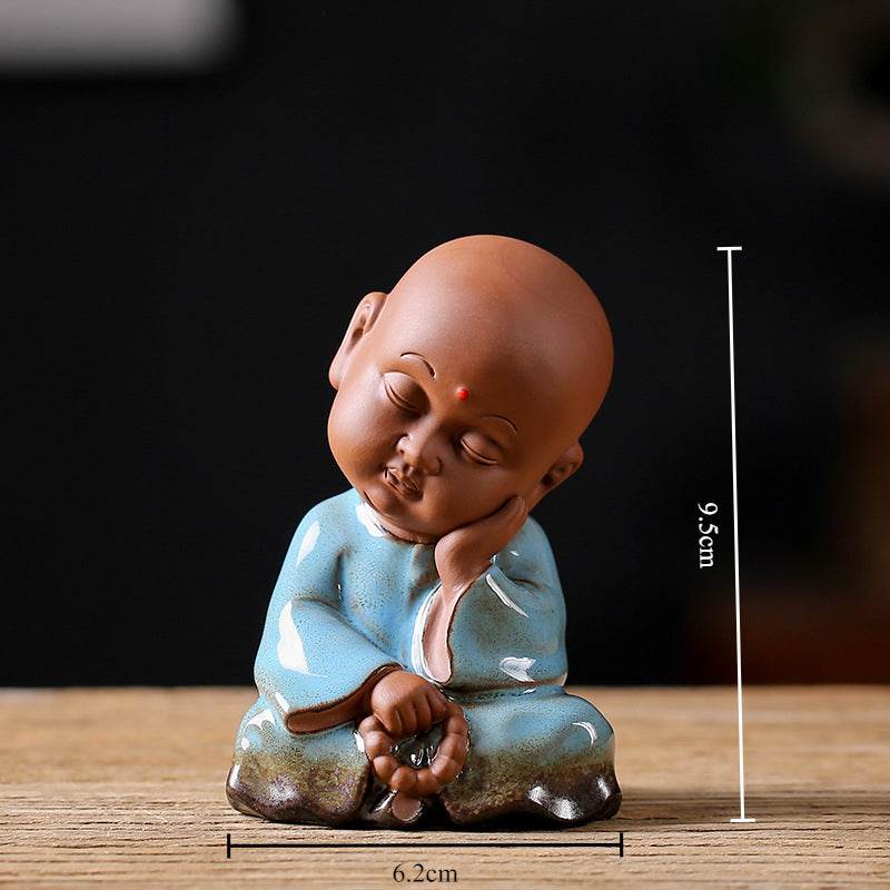 Purple Sand Meditation Buddha Statue - Gandhanra-ART