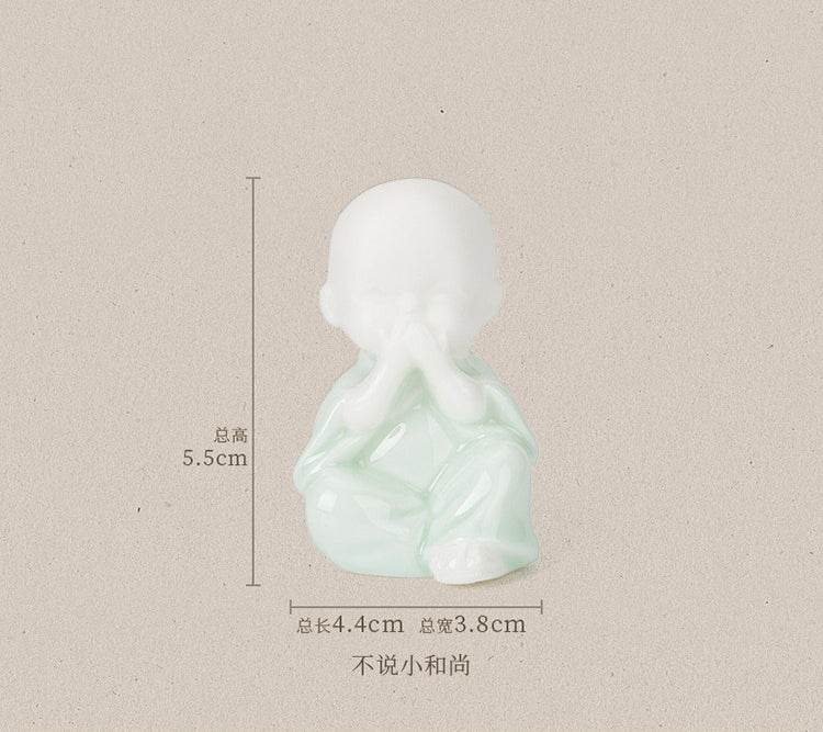 Ceramic Meditation Buddha Statue - Gandhanra-ART