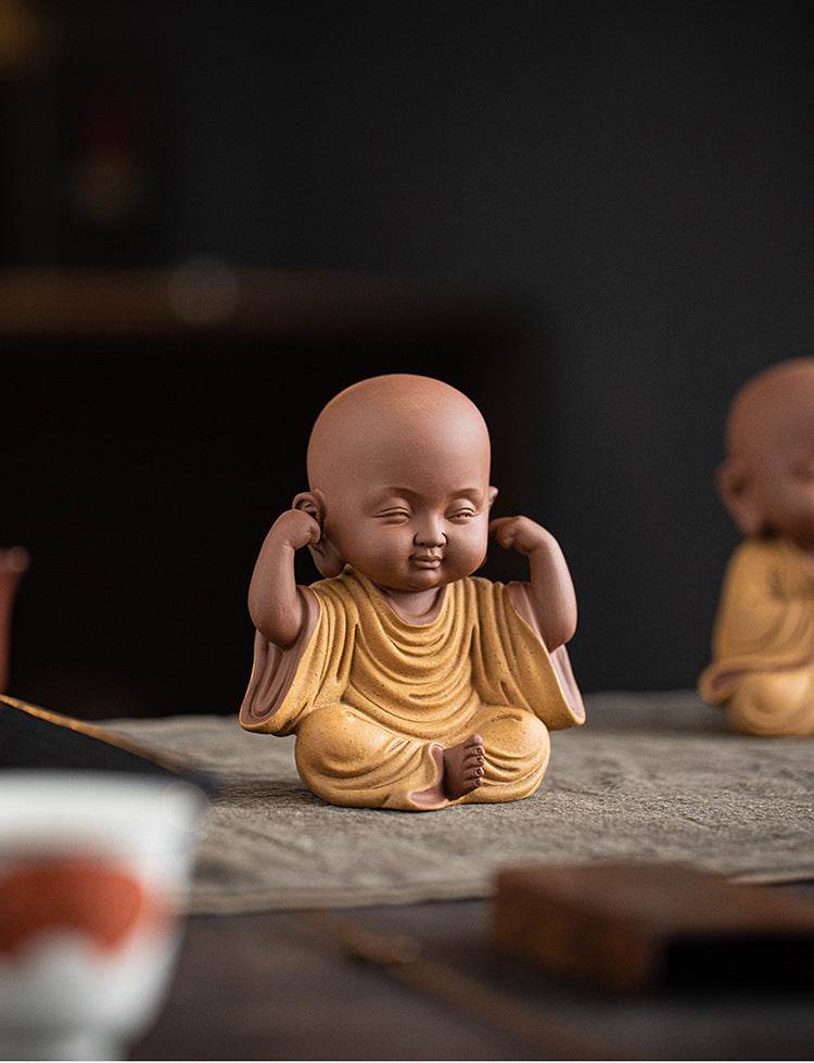 Purple Sand Meditation Buddha Statues - Gandhanra-ART