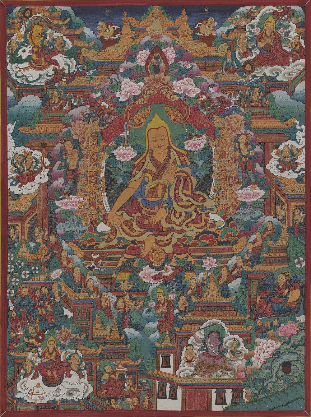 Tsongkhapa - 18th Century - Gandhanra-ART