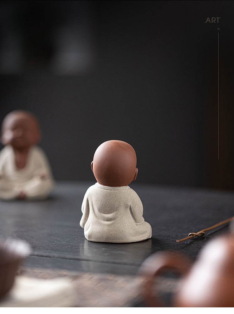 Purple Sand Meditation Buddha Statues - Gandhanra-ART