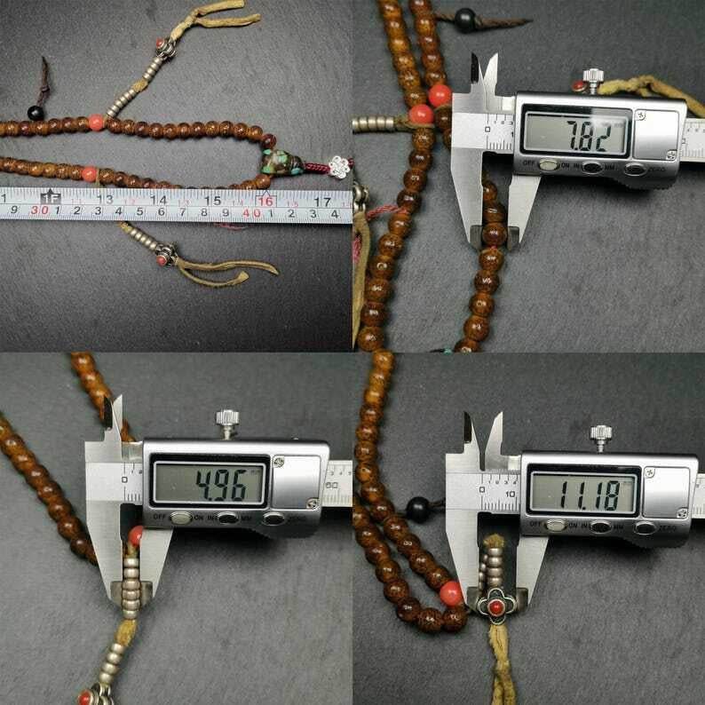 Mala Necklace,mm 108 Prayer Beads - Gandhanra-ART