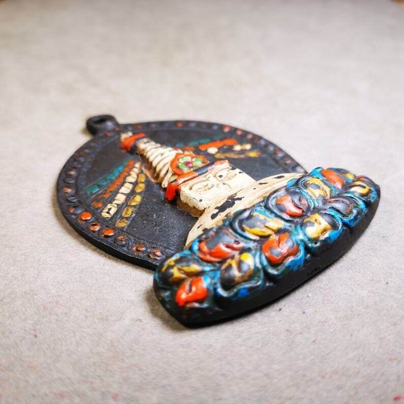 Tibetan Buddhist Statue,Stupa Badge,Pagoda Amulet - Gandhanra-ART