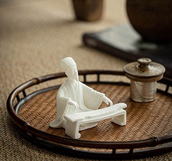 White Porcelain Buddha Statues - Gandhanra-ART