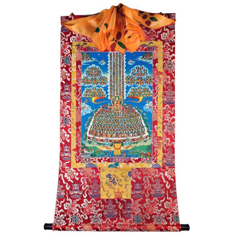 Tsongkhapa's Refuge Tree - Gandhanra-ART