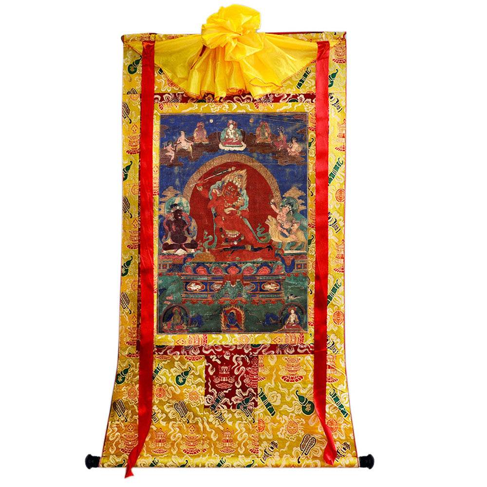 Rakta Yamari-Krodharaja - 15th Century Old Version - Gandhanra-ART