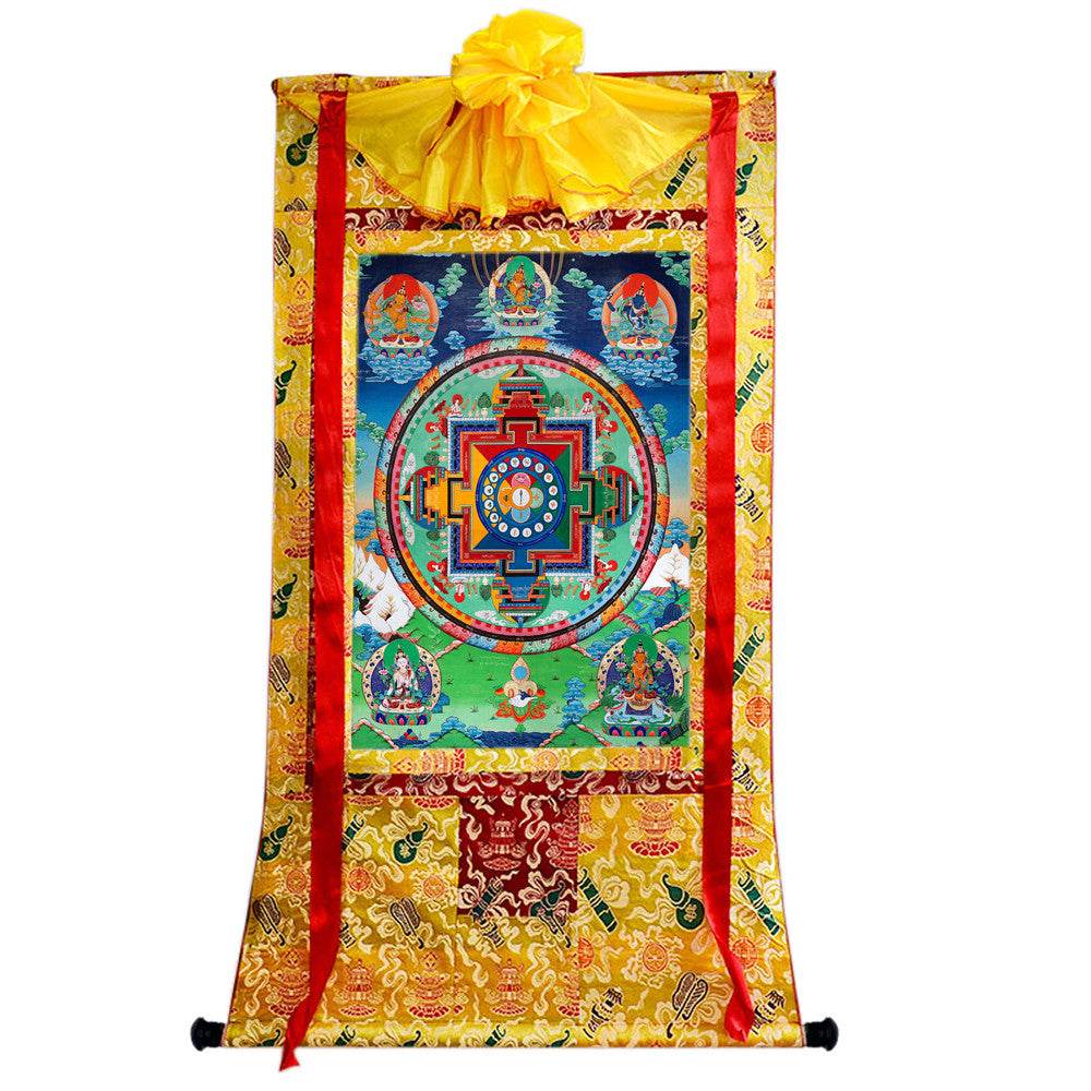 The Mandala of Manjushri Bodhisattva - Gandhanra-ART