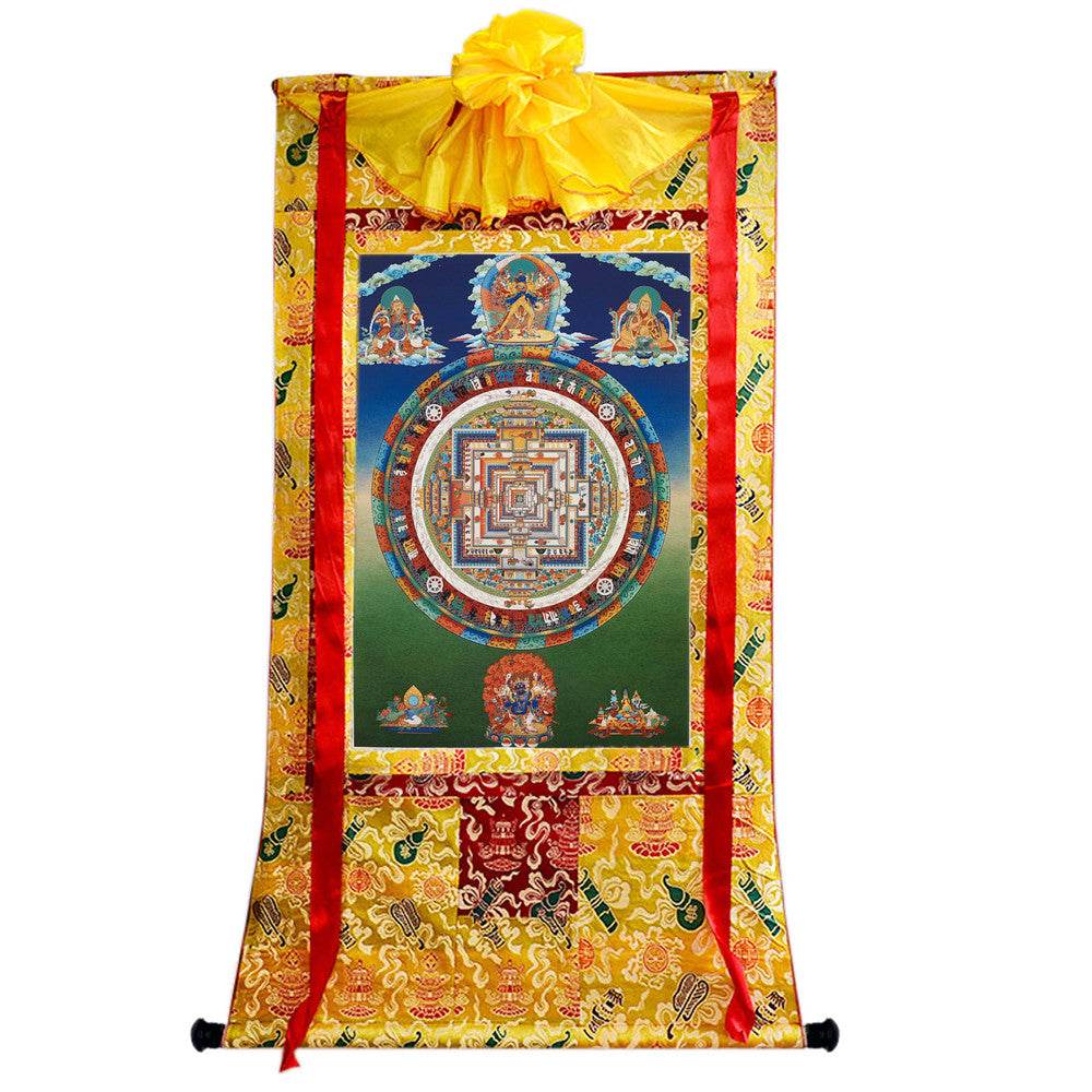 Kalacakravajra Mandala Thangka - Gandhanra-ART