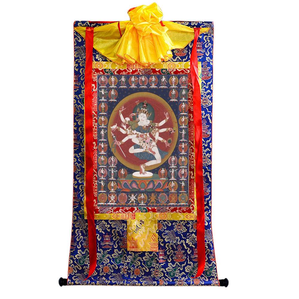 2-faced 8-armed Padmapani Padmajala - Gandhanra-ART