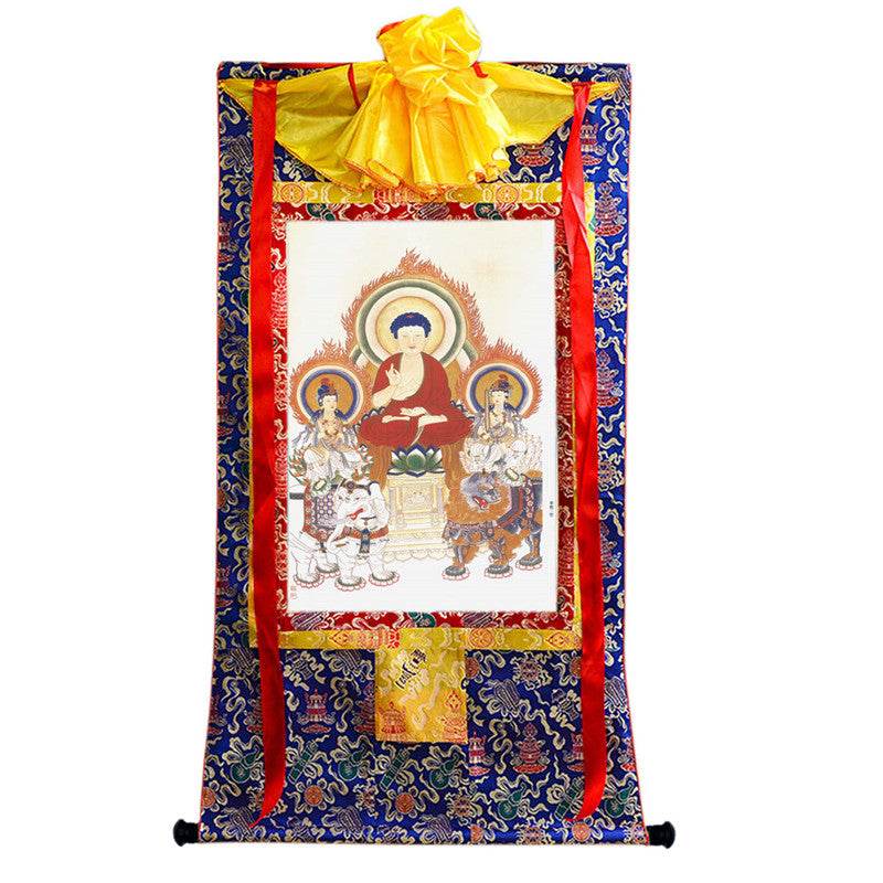 Shakyamuni,Manjusri,Samantabhadra Image - Gandhanra-ART