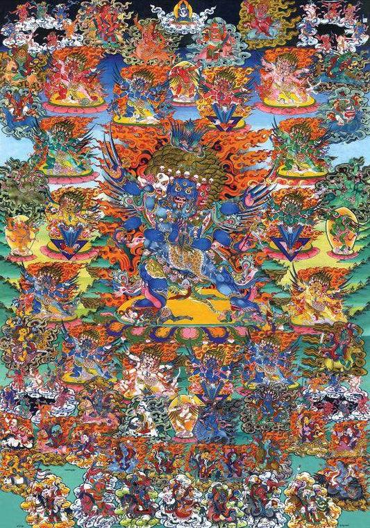 Vajrakilaya - Dorje Phurba - Gandhanra-ART