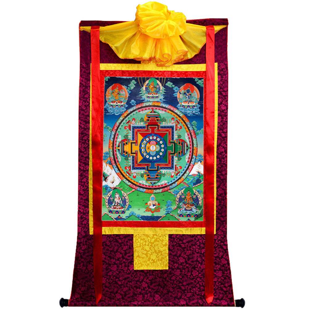 The Mandala of Manjushri Bodhisattva - Gandhanra-ART
