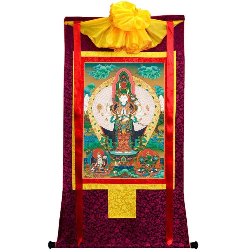 1000 Arms Avalokiteshvara Image - Gandhanra-ART