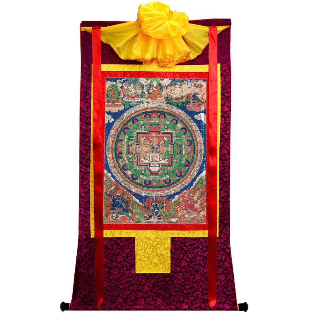 Vajrabhairava / Yamantaka Madala - 14th Century Old Version - Gandhanra-ART