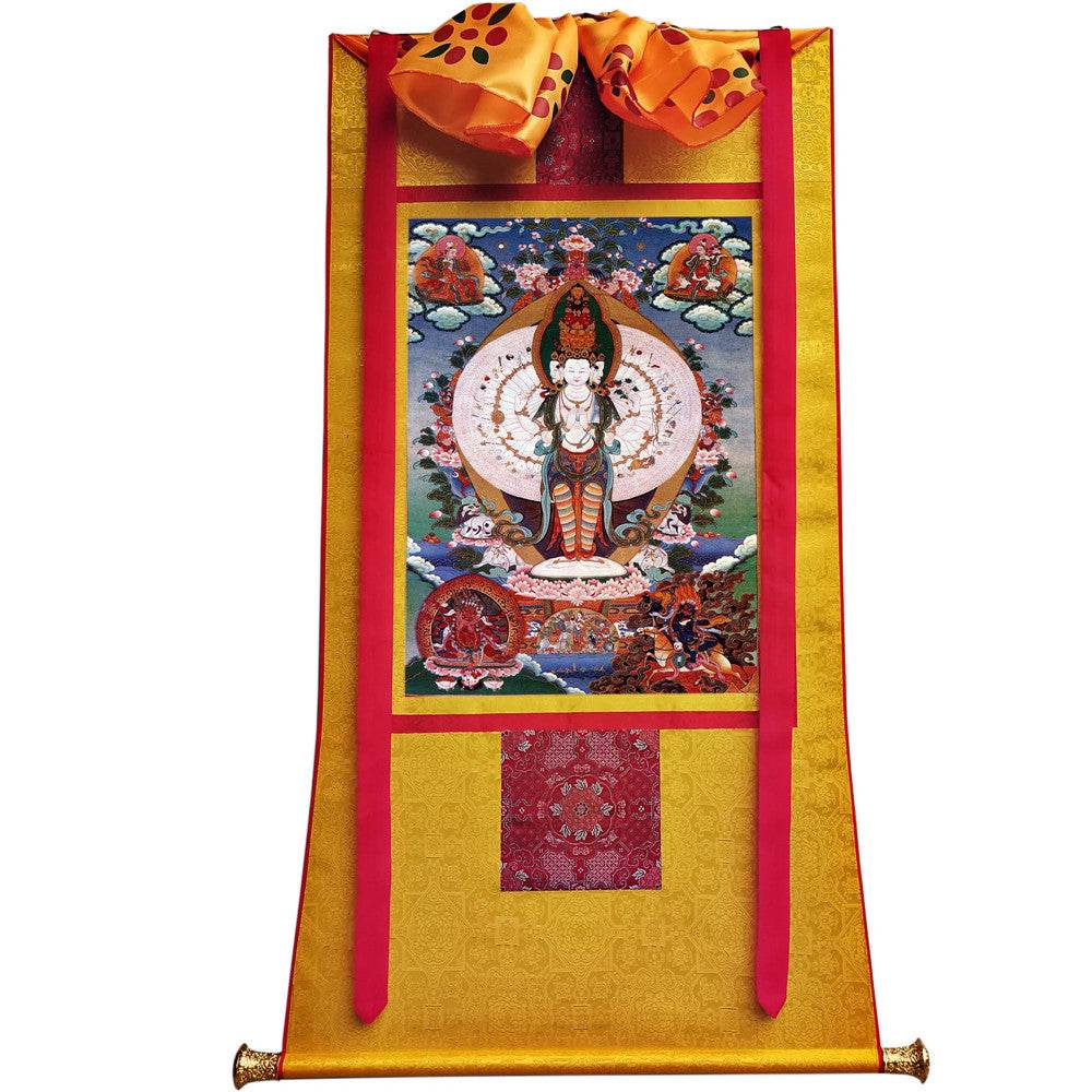 1000 Arms Avalokiteshvara Image - Gandhanra-ART