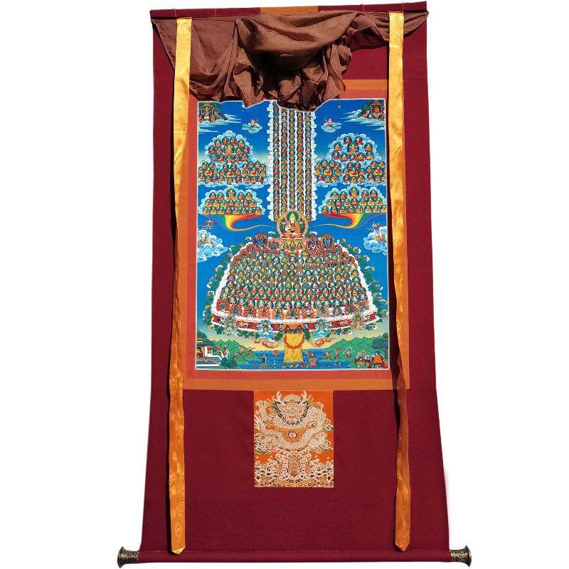Tsongkhapa's Refuge Tree - Gandhanra-ART