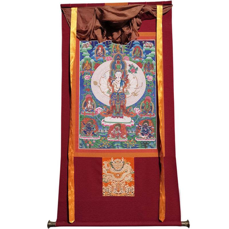 1000 Arms Avalokiteshvara Image - Gandhanra-ART