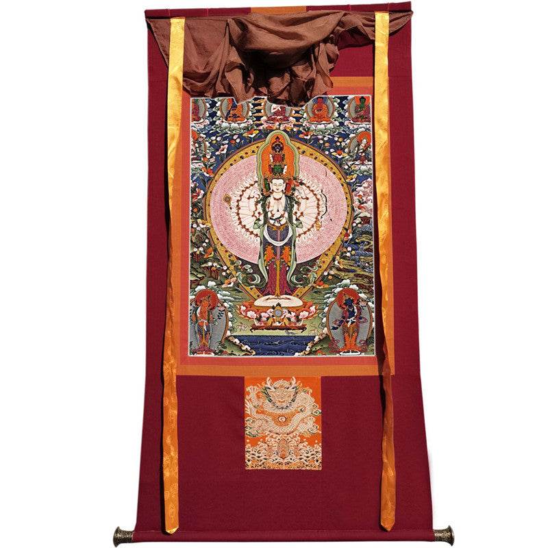 1000 Arms Avalokiteshvara Image - Gandhanra-ART