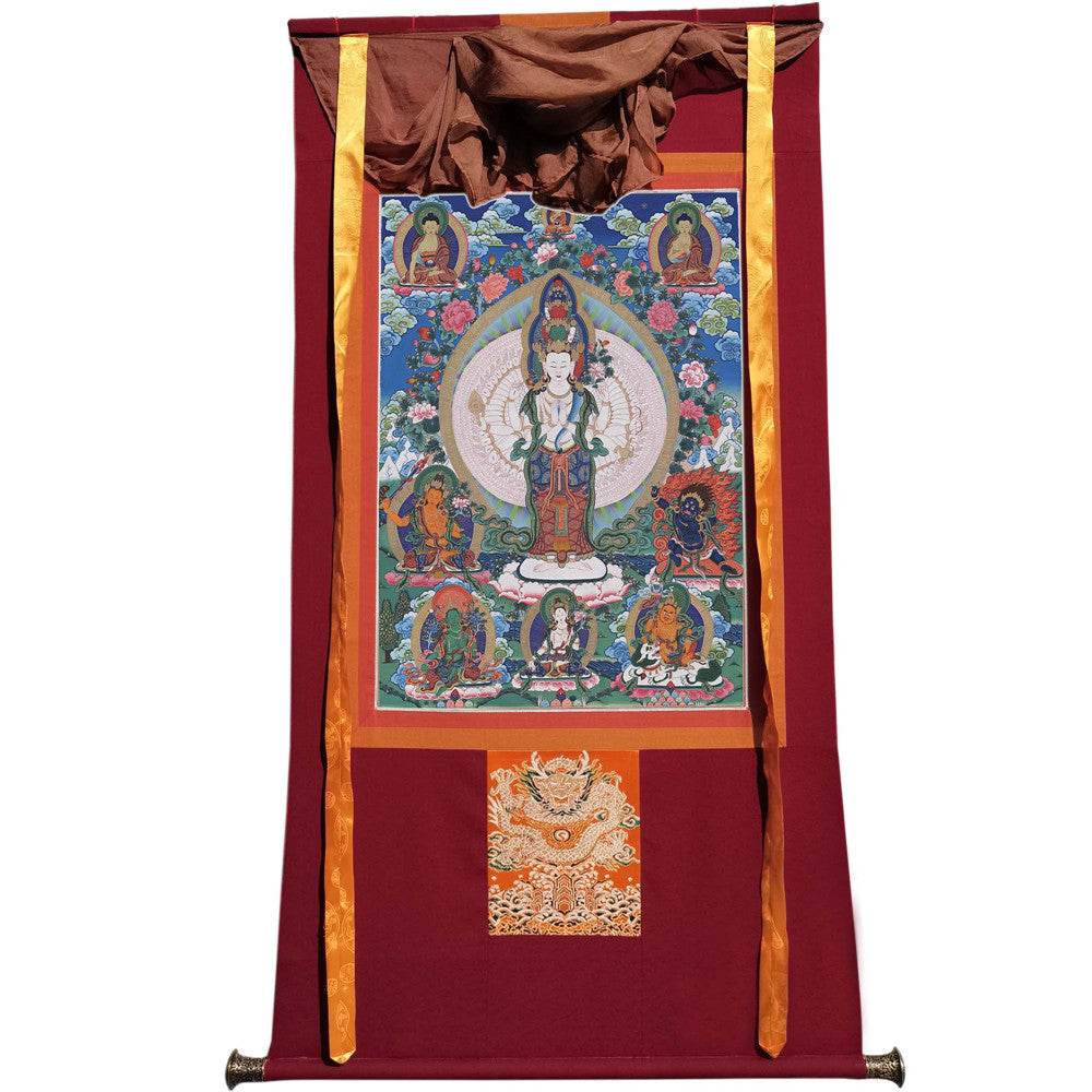 1000 Arms Avalokiteshvara Image - Gandhanra-ART