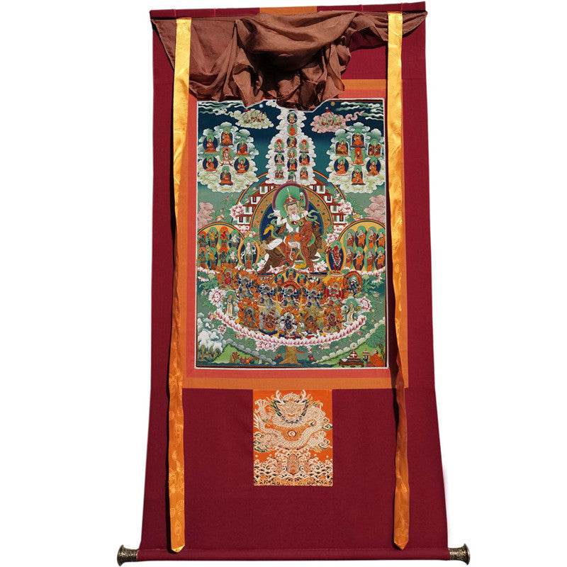 Guru Rinpoche's Refugee Tree Image - Gandhanra-ART