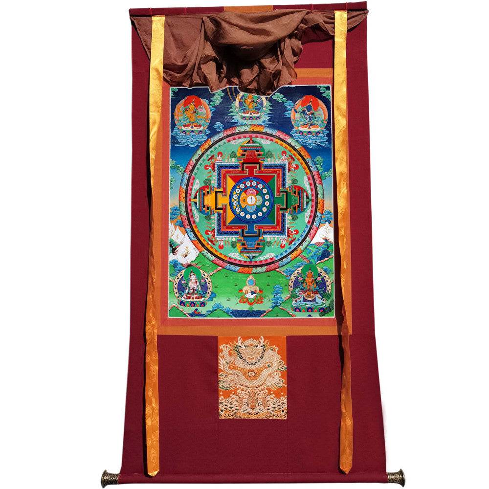 The Mandala of Manjushri Bodhisattva - Gandhanra-ART