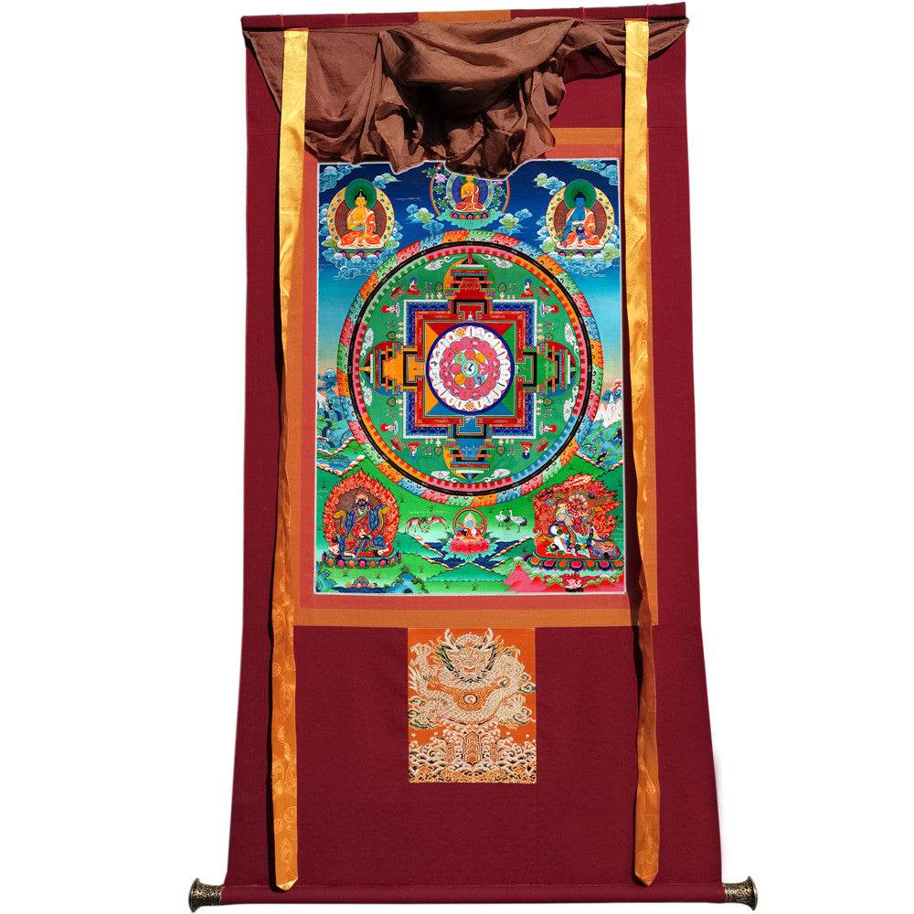 Mandala of Medicine Buddha - Gandhanra-ART