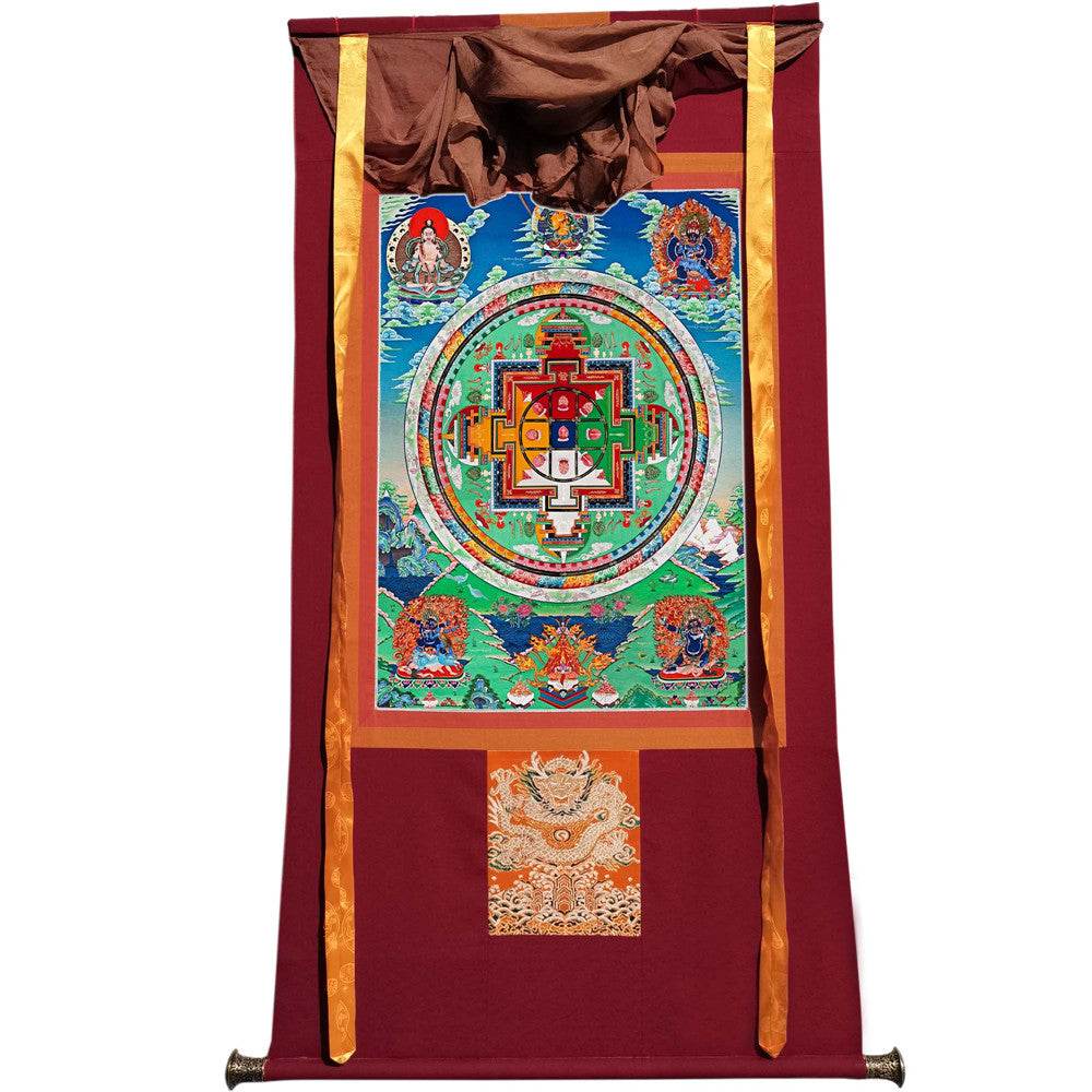 Vajrabhairava / Yamantaka Madala - 17th Century Old Version - Gandhanra-ART