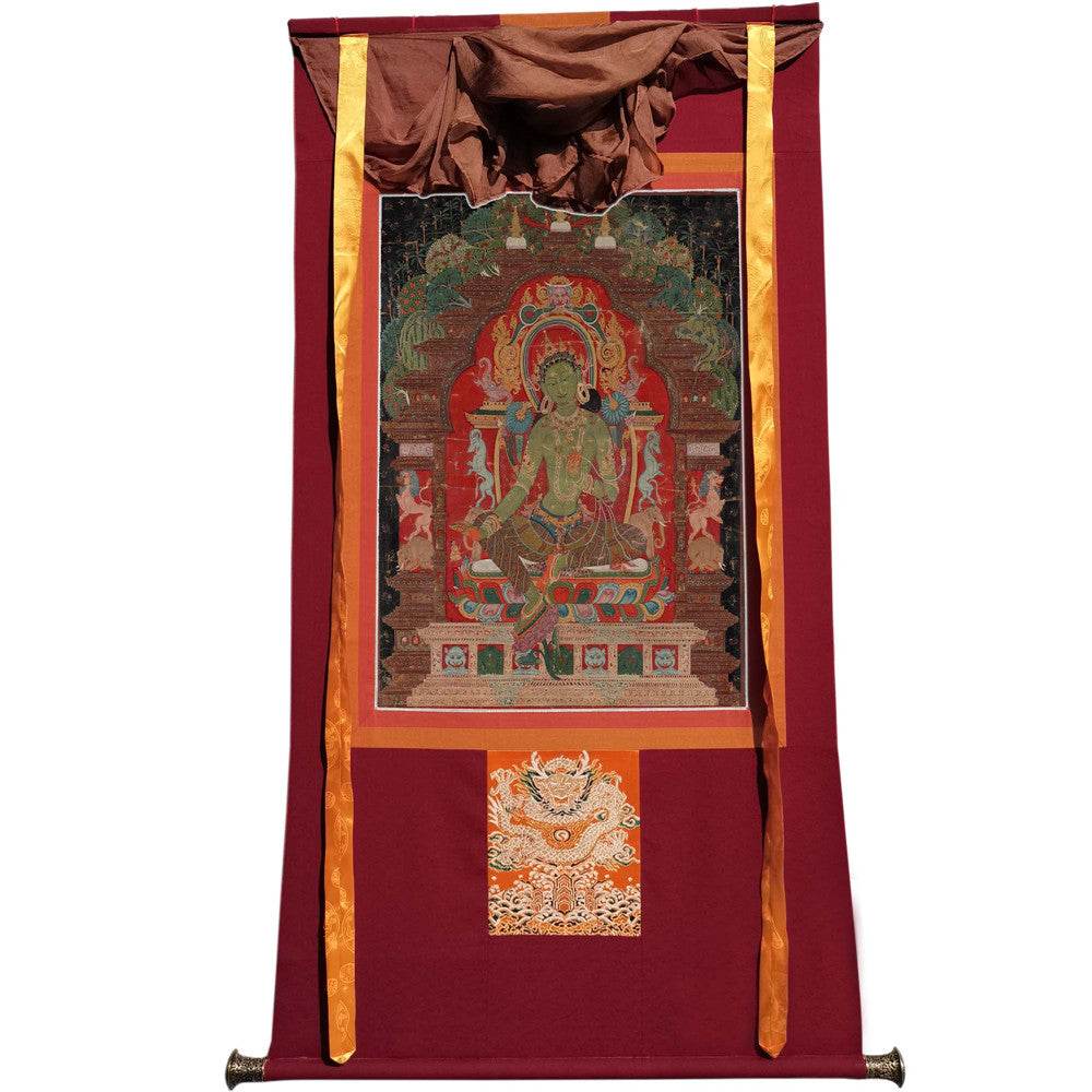Green Tara - 13th Century - Gandhanra-ART