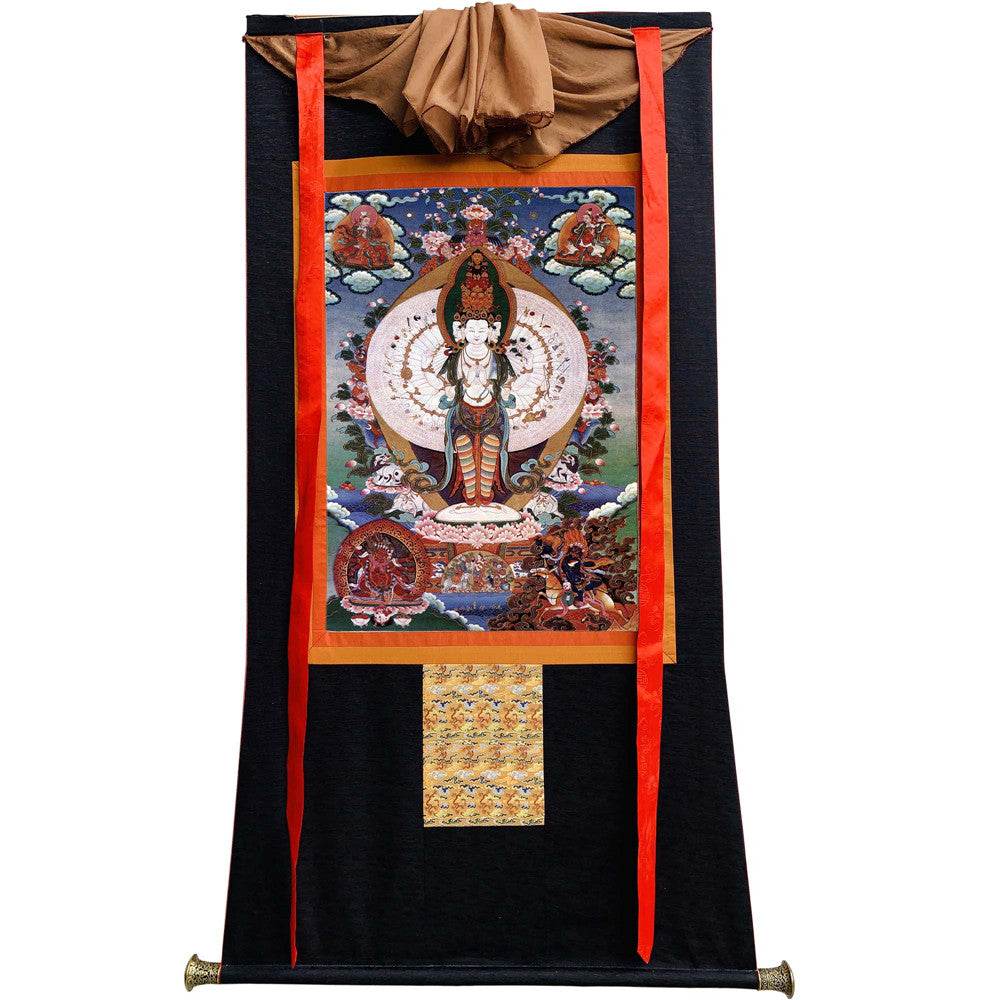 1000 Arms Avalokiteshvara Image - Gandhanra-ART
