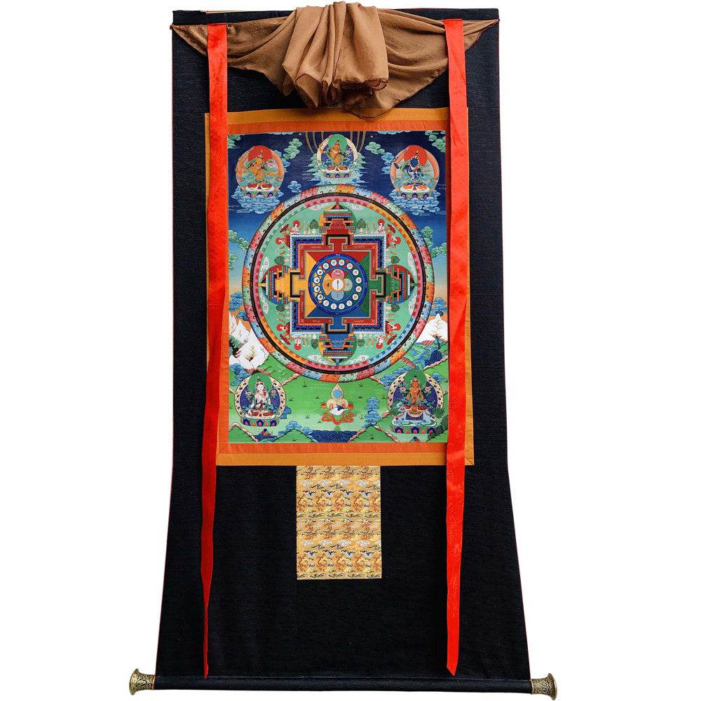 The Mandala of Manjushri Bodhisattva - Gandhanra-ART