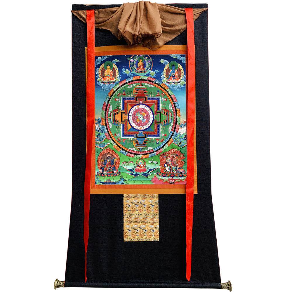 Mandala of Medicine Buddha - Gandhanra-ART