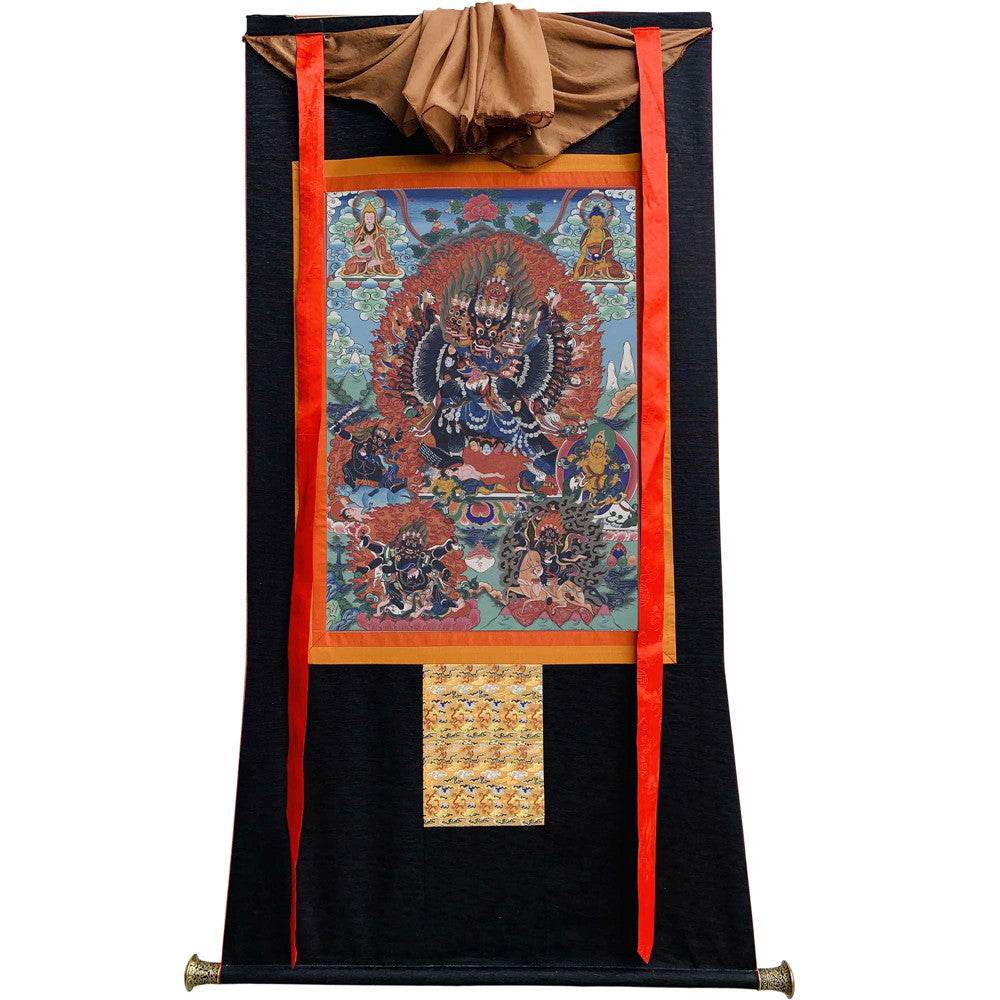 Vajrabhairava / Yamantaka - 17th Century Old Version - Gandhanra-ART