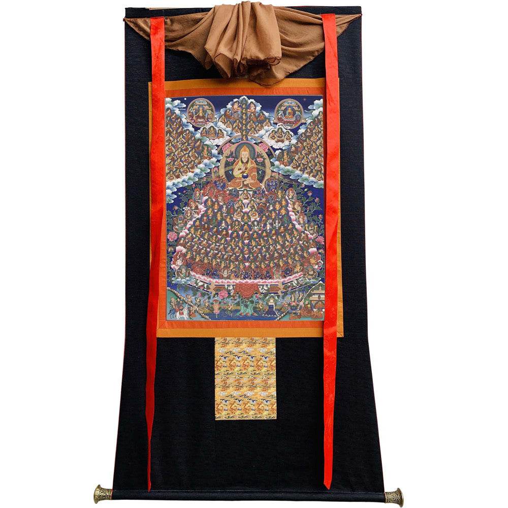 Tsongkhapa's Refuge Tree - 18th Century - Gandhanra-ART
