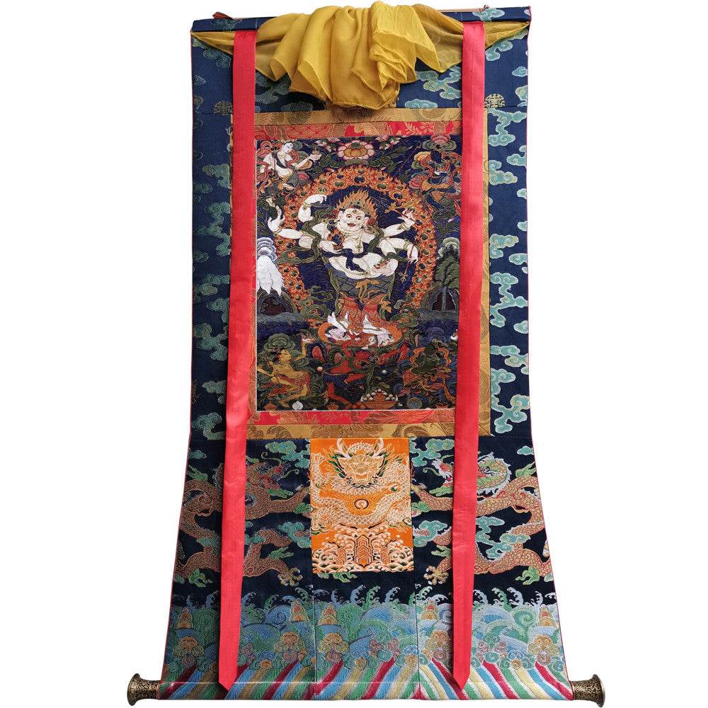 White Mahakala - 17th Century Old Version - Gandhanra-ART